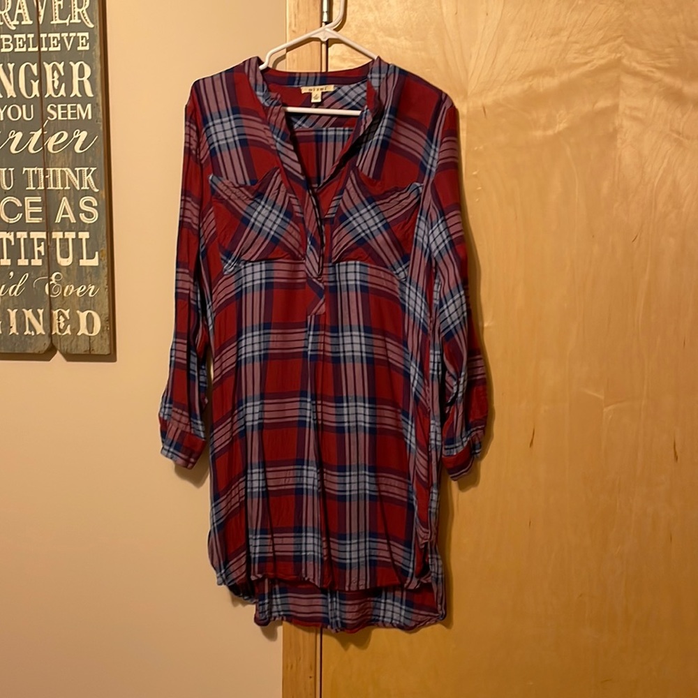Plaid dress